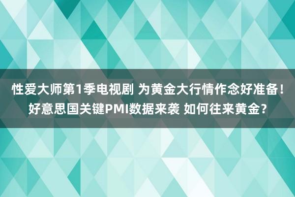 性爱大师第1季电视剧 为黄金大行情作念好准备！好意思国关键PMI数据来袭 如何往来黄金？