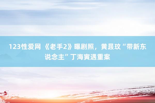 123性爱网 《老手2》曝剧照，黄晸玟“带新东说念主”丁海寅遇重案